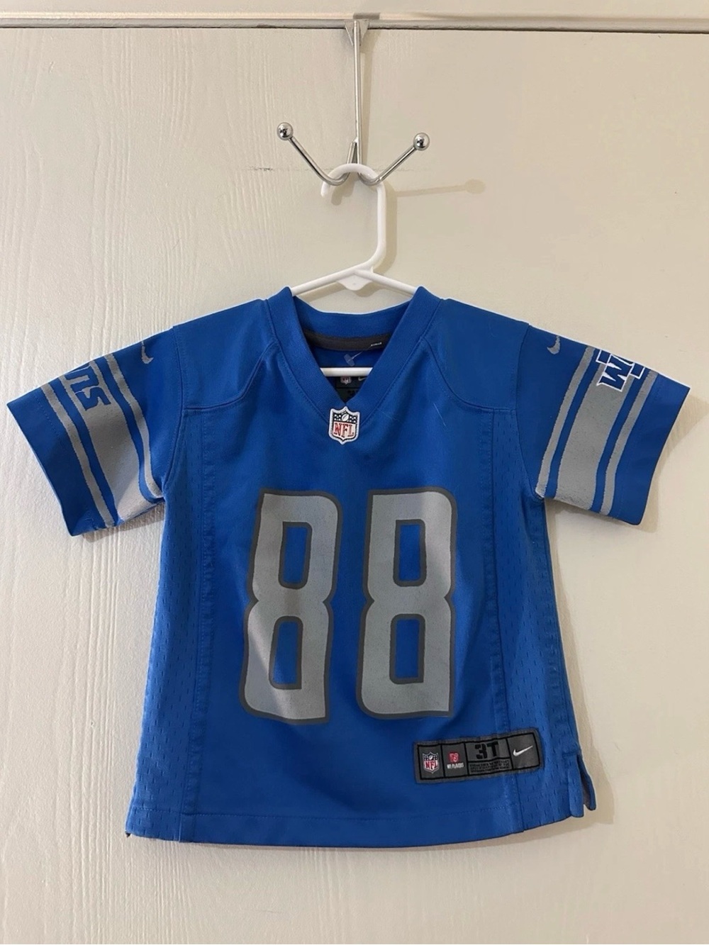 Toddler Nike T.J. Hockenson Blue Detroit Lions Game Jersey 3T